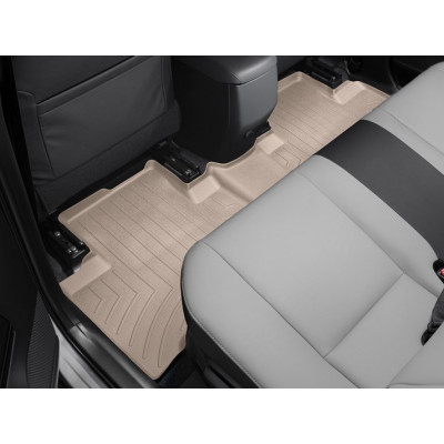 3D килимки для Toyota RAV4 2016- Hybrid бежеві задні WeatherTech 455103