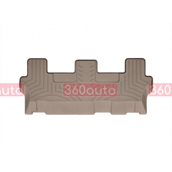 3D коврики для Toyota Sequoia 2007- бежевые 3 ряд Bench seating WeatherTech 450936