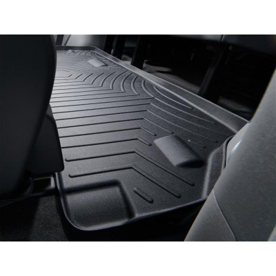 3D килимки для Toyota Sienna 2011- 8 місць чорні 3 ряд WeatherTech 443003