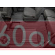 3D килимки для Toyota Sienna 2011- 7 місць чорні 2+3 ряд WeatherTech 443004