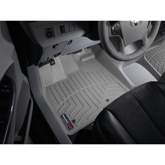 3D коврики для Toyota Sienna 2010-2012 cерые передние WeatherTech 463001