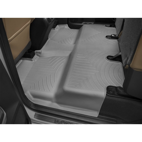 3D килимки для Toyota Tundra 2013- Crew Max сірі задні WeatherTech 460938