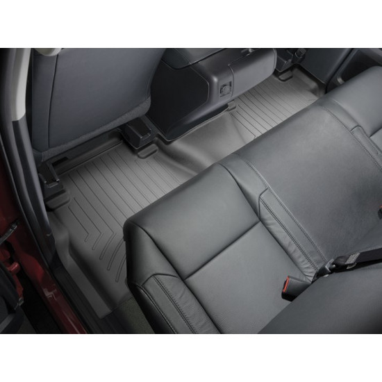 3D килимки для Toyota Tundra 2013- Double Cab з ящиком чорні задні WeatherTech 447862