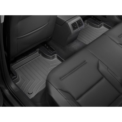 Килимки Audi A3, Seat Leon, Volkswagen Golf VII 2012- чорні задні WeatherTech 444962