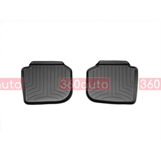3D килимки для Volkswagen Passat NMS 2010- USA чорні задні WeatherTech 443842