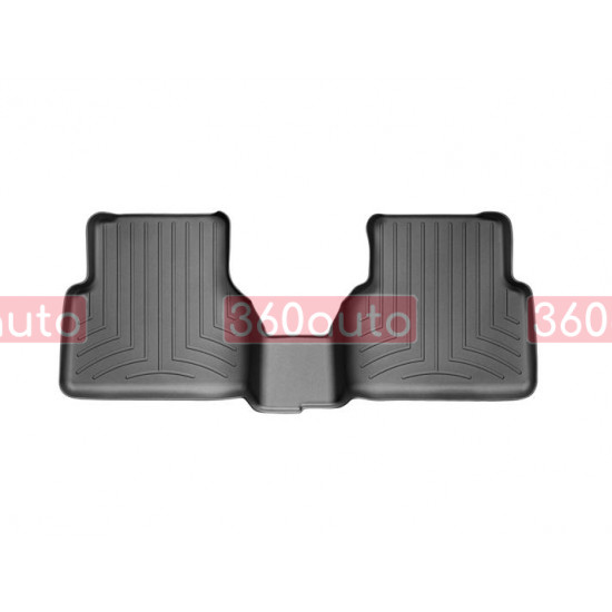 3D килимки для Volkswagen Tiguan 2007-2015 чорні задні WeatherTech 441522