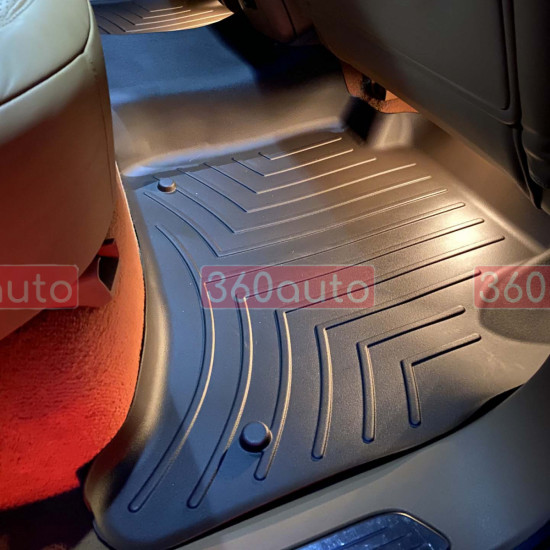 3D килимки для Volkswagen Touareg, Porsche Cayenne 2010-2018 какао задні 4-Zone Climate WeatherTech 473333