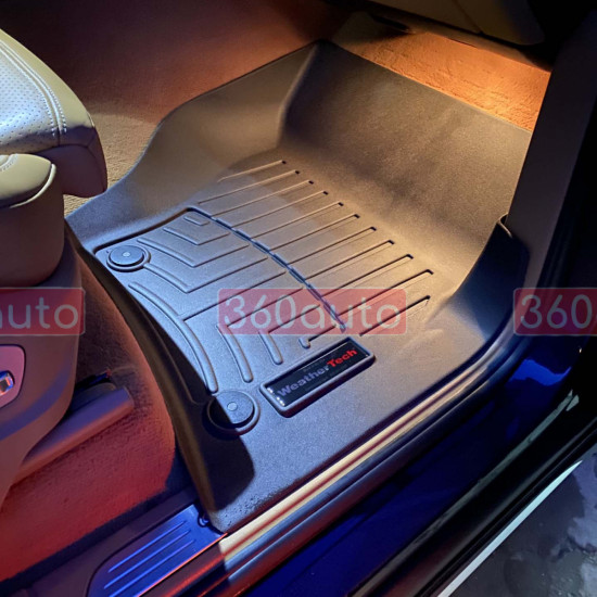 3D килимки для Volkswagen Touareg, Porsche Cayenne 2010-2018 какао передні WeatherTech 473331