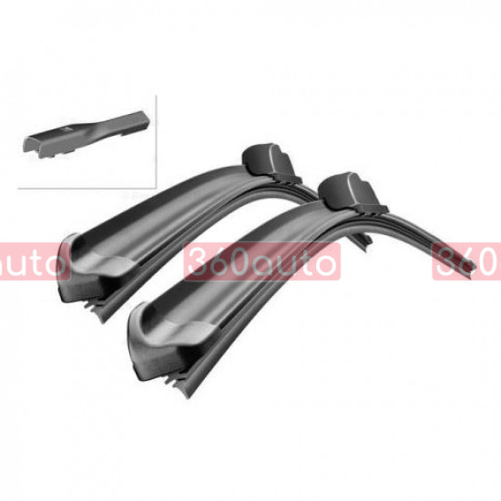 Передні двірники для Mini Clubman F54 2014- | Щітки склоочисника безкаркасні Bosch AeroTwin 550/500 мм 3397014211