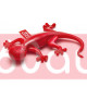 Освежитель воздуха Audi Gecko геккон красный