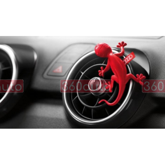 Освіжувач повітря в авто Audi Gecko червоний