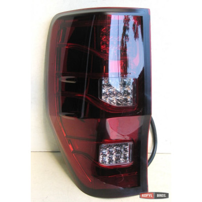 Альтернативная оптика задняя на Ford Ranger 2012- LED красные тюнинг JunYan