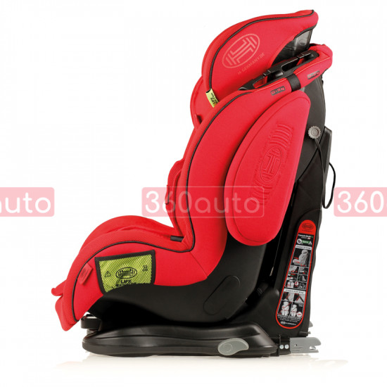 Дитяче автокрісло Heyner Capsula MultiFix Ergo 3D Racing Red 786 130 з Isofix