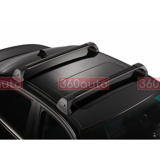 Багажник в штатне місце для BMW 1 F20, F21 2012- Yakima Flush Black S24B-K758