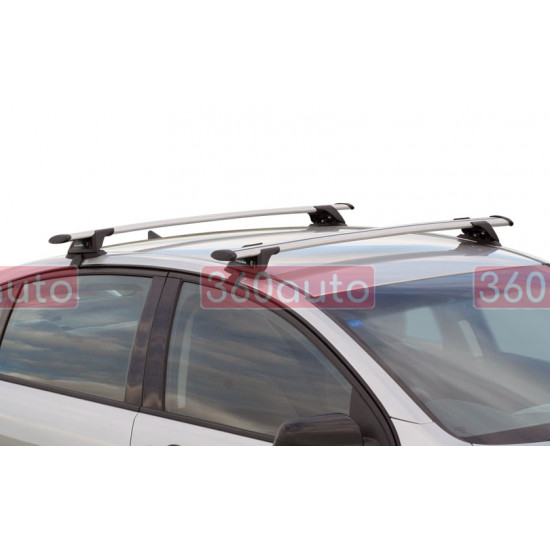 Багажник на гладкую крышу Yakima Through Black Skoda Fabia (wagon)2015- (YK S16B-K1109)