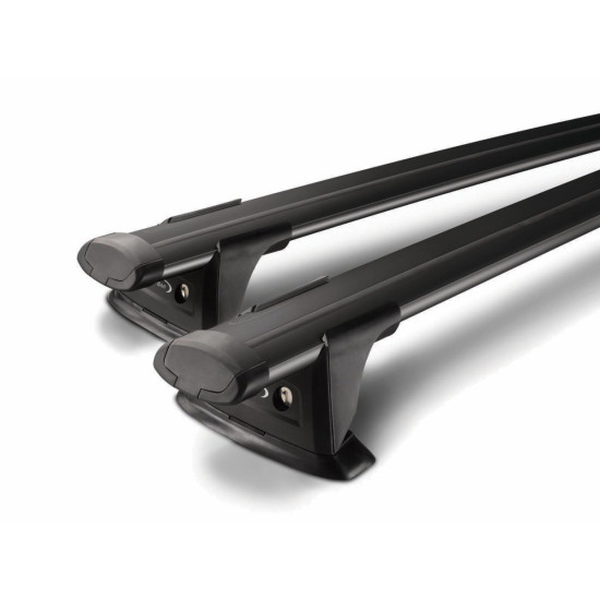 Багажник на інтегровані рейлінги для Kia Niro 2016- Yakima Through Black S16B-K1019