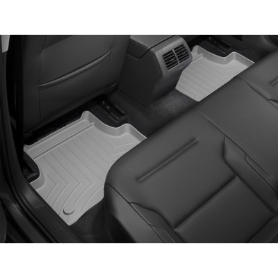 Килимки Audi A3, Seat Leon, Volkswagen Golf VII 2012- сірі задні WeatherTech 464962