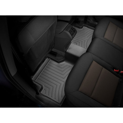 3D килимки для Audi Q3 2011-2018 чорні задні WeatherTech 444362