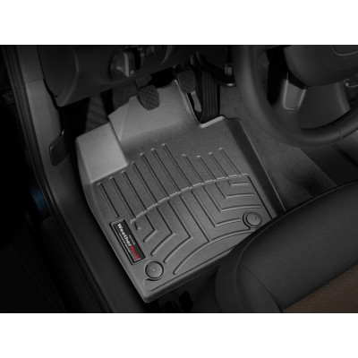 3D килимки для Audi Q3 2011-2018 чорні передні WeatherTech 444361