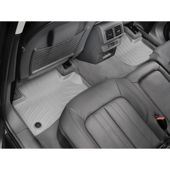 3D килимки для Audi Q5 2017- сірі задні WeatherTech 4611462