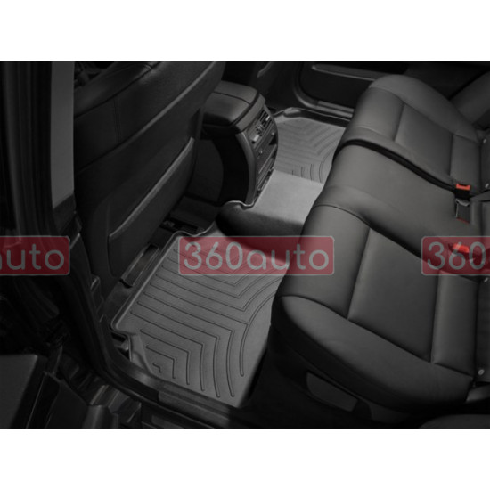 3D килимки для BMW 5 F07 2009-2013 Gran Turismo чорні задні WeatherTech 443072