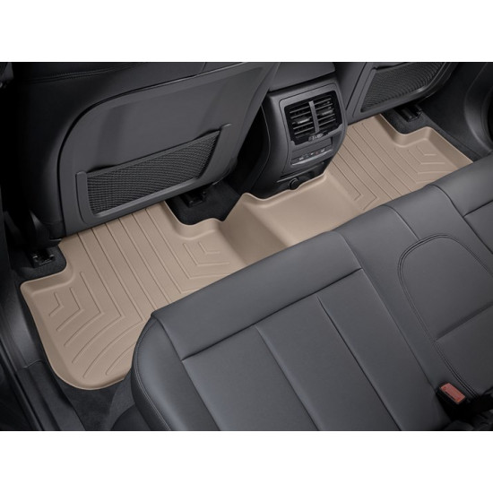 3D килимки для BMW X3 G01, X4 G02 2017- бежеві задні WeatherTech 4512732