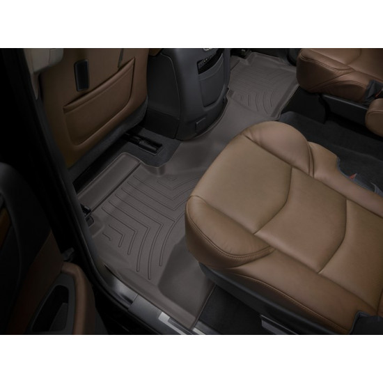 3D килимки для Cadillac Escalade ESV 2015- какао задні Bucket seating WeatherTech 476942