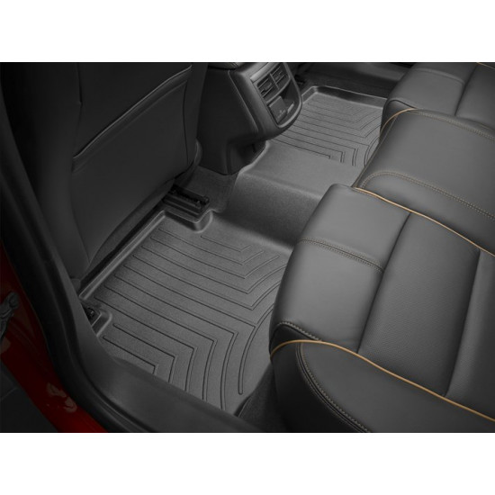3D килимки для Chevrolet Impala 2014- чорні задні WeatherTech 445342
