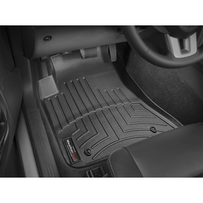 3D килимки для Dodge Challenger 2011-2014 чорні передні WeatherTech 443861