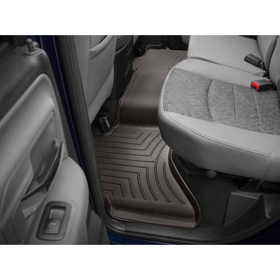 3D килимки для Dodge Ram 2008- Quad Cab какао задні WeatherTech 472162