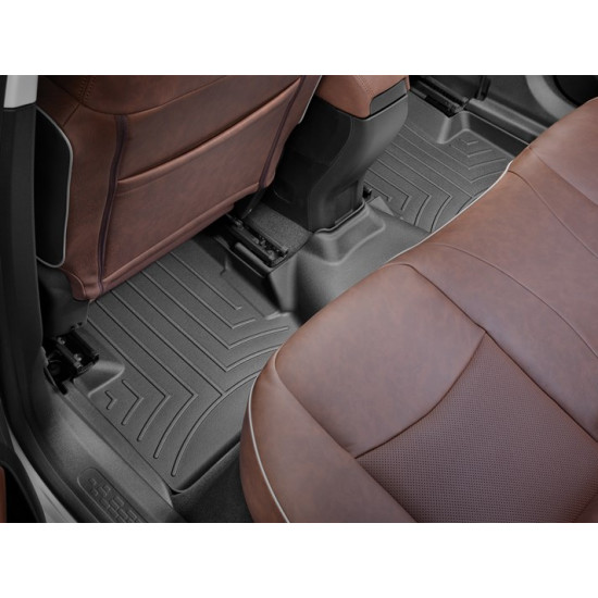 3D килимки для Fiat 500X 2015- чорні задні WeatherTech 448402