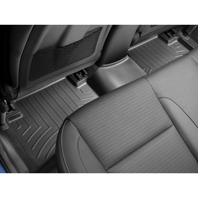 3D килимки для Hyundai Kona 2017- ДВС чорні задні WeatherTech 4413762
