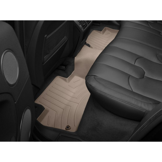 3D килимки для Land Rover Range Rover Evoque 2012-2018 бежеві задні WeatherTech 454043