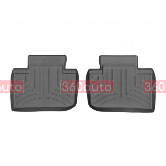 3D килимки для Lexus IS 2014- чорні задні WeatherTech 445752