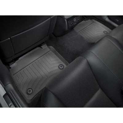 3D килимки для Lexus LS 2012-2107 чорні задні WeatherTech 445142