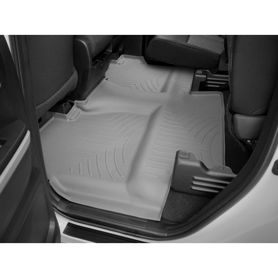 3D коврики для Toyota Tundra 2013- Double Cab cерые задние WeatherTech 460939