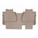 3D килимки для Toyota Tundra 2013- Double Cab бежеві задні WeatherTech 450939