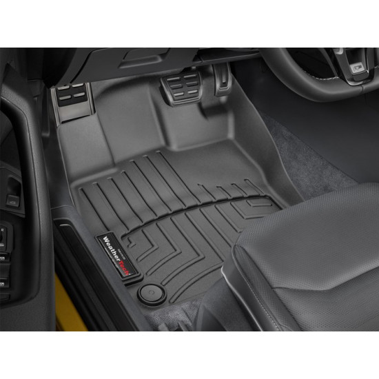 3D коврики для Volkswagen Arteon 2017- черные передние WeatherTech 4413091