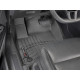 3D коврики для Volkswagen Atlas 2017- черные передние WeatherTech 4410841